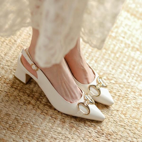 sandals fashion slingback for women summer pointed toe gold chain square high heels ladies party shoes female nude pumps size 41, Black
sandals fashion slingback for women summer pointed toe gold chain square high heels ladies party shoes female nude pumps size 41, Black