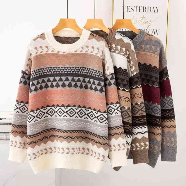 women's sweaters women vintage knitted loose all-match korean style pullover elegant fashion knitwear autumn winter female sw, White;black
women's sweaters women vintage knitted loose all-match korean style pullover elegant fashion knitwear autumn winter female sw, White;black