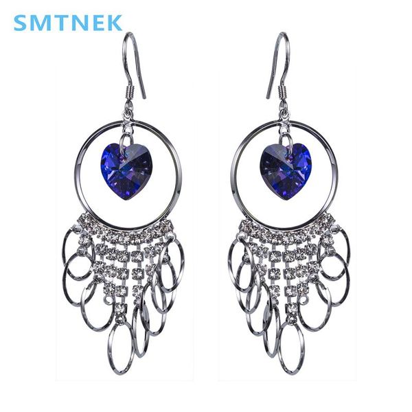 silver needle austria semi-precious stone jewelry female heart pendant crystal fine :) dangle & chandelier
silver needle austria semi-precious stone jewelry female heart pendant crystal fine :) dangle & chandelier