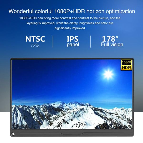 monitors 13.3 inch 1080p for lapscreen display multifunctional type c usb expansion gaming portable monitor computer accessories mini
monitors 13.3 inch 1080p for lapscreen display multifunctional type c usb expansion gaming portable monitor computer accessories mini