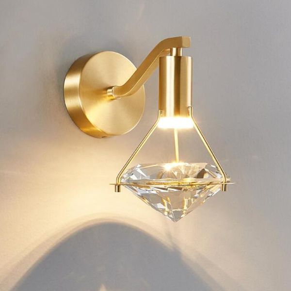 wall lamps high-end luxury copper light with k9 diamond crystal lampshade bright 5w sconces for tv background bedside decor
wall lamps high-end luxury copper light with k9 diamond crystal lampshade bright 5w sconces for tv background bedside decor