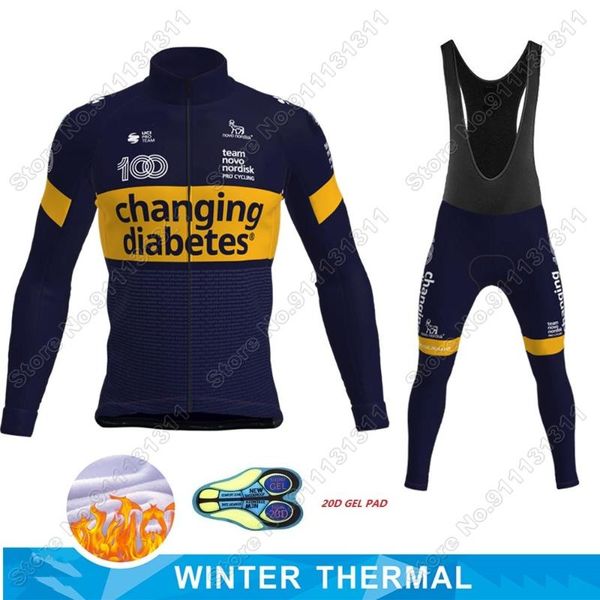 racing sets 2021 novo nordisk cycling jersey winter thermal fleece clothing men's long sleeve bike set uniform maillot ropa ciclismo, Black;blue
racing sets 2021 novo nordisk cycling jersey winter thermal fleece clothing men's long sleeve bike set uniform maillot ropa ciclismo, Black;blue