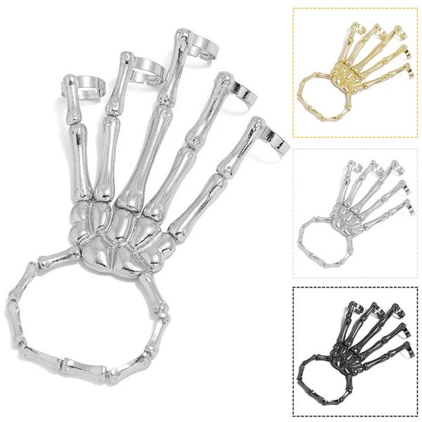 halloween bracelet for women punk hand skull skeleton elastic bone ghost claw bracelets bangles femme party accessories, Golden;silver
halloween bracelet for women punk hand skull skeleton elastic bone ghost claw bracelets bangles femme party accessories, Golden;silver