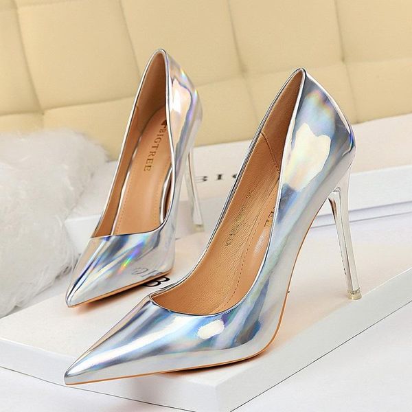 dress shoes patent leather women pumps pointed toe high heels bridal wedding party stiletto office ladies gold silver, Black
dress shoes patent leather women pumps pointed toe high heels bridal wedding party stiletto office ladies gold silver, Black