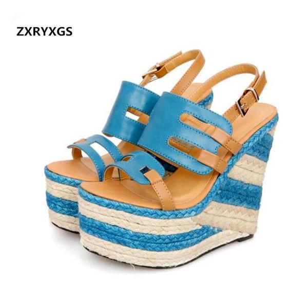 mixed colors summer women sandals fashion shoes platform wedges straw non-slip super high heels, Black
mixed colors summer women sandals fashion shoes platform wedges straw non-slip super high heels, Black