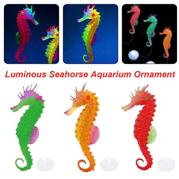 decorations silicone fish tank decoration 3 colors environmental and friendly luminous sea horse hippocampus aquarium
decorations silicone fish tank decoration 3 colors environmental and friendly luminous sea horse hippocampus aquarium
