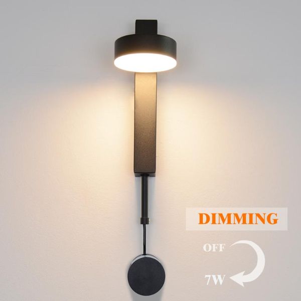 wall lamp led 7w/9w nordic simple style dimmer shade can rotate 350° bedroom living room corridor study modern
wall lamp led 7w/9w nordic simple style dimmer shade can rotate 350° bedroom living room corridor study modern
