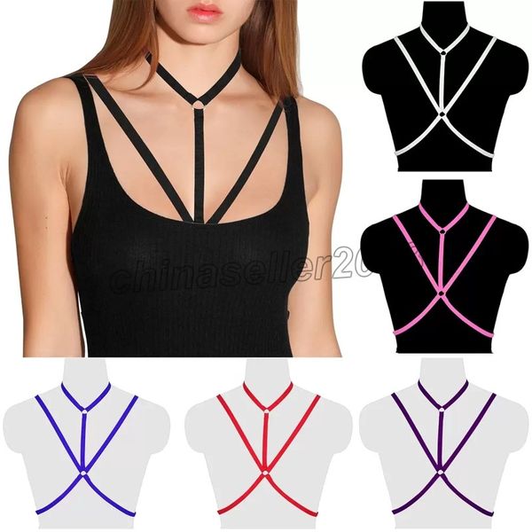 body fashion accessories elastic bondage crop cage harness bra dress lingerie goth fetish rave harness trendy erotic festival wear underwear, Silver
body fashion accessories elastic bondage crop cage harness bra dress lingerie goth fetish rave harness trendy erotic festival wear underwear, Silver
