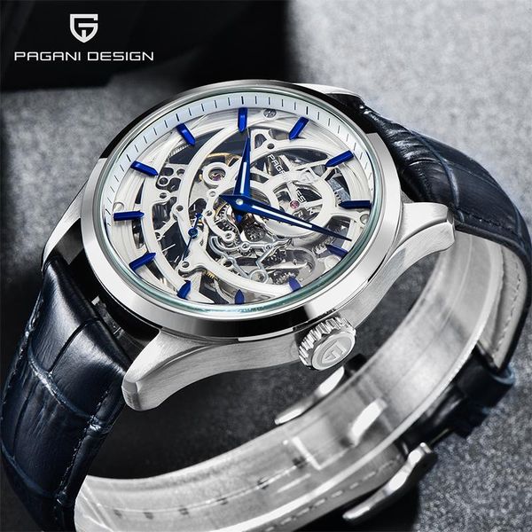 wristwatches pagani design 2021 brand limited edition men's automatic mechanical watches hollow gyro waterproof watch montre homme, Slivery;brown
wristwatches pagani design 2021 brand limited edition men's automatic mechanical watches hollow gyro waterproof watch montre homme, Slivery;brown