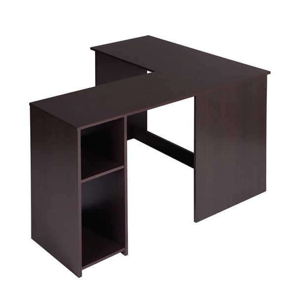 corner computer desk l-shaped home office furniture workstation writing study table with 2 storage shelves and hutches a35
corner computer desk l-shaped home office furniture workstation writing study table with 2 storage shelves and hutches a35
