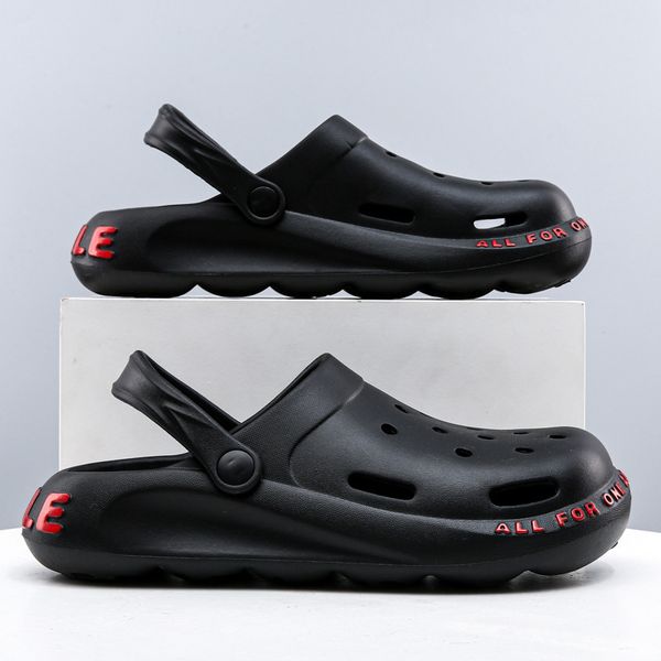 men's dongdong shoes 2021 summer new baotou slippers fashion wear personality beach shoes antiskid nurse sandals, Black
men's dongdong shoes 2021 summer new baotou slippers fashion wear personality beach shoes antiskid nurse sandals, Black