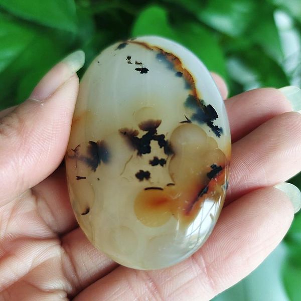natural water plant agate stonepalm stone plaything yoga exercise material decorative objects & figurines
natural water plant agate stonepalm stone plaything yoga exercise material decorative objects & figurines