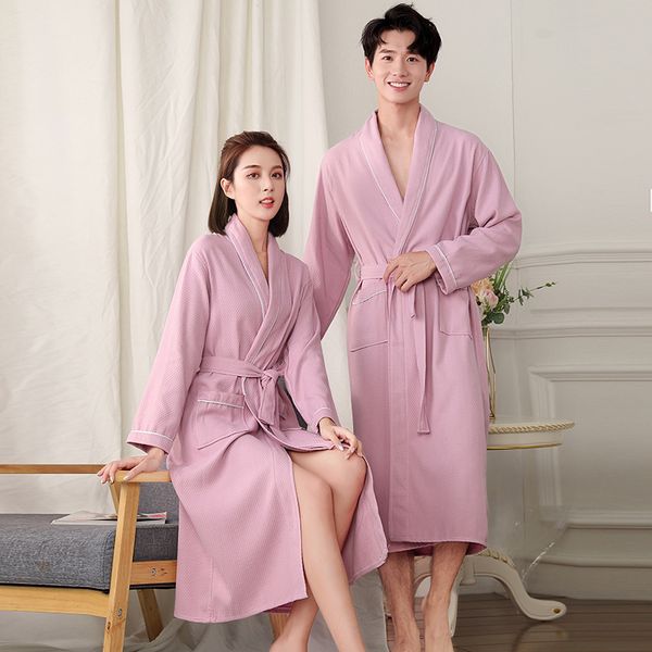 autumn spring lovers cotton waffle robe for men and women couple bathrobe soft warm bride bridesmaid sleeprobe homewear, Black;red
autumn spring lovers cotton waffle robe for men and women couple bathrobe soft warm bride bridesmaid sleeprobe homewear, Black;red
