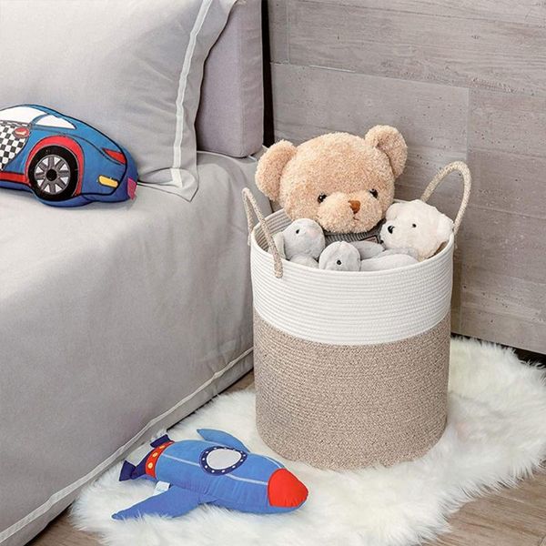 storage baskets hand woven sundries basket clothing toy collection bucket cleaning organizer barrel,crafted cotton weaving
storage baskets hand woven sundries basket clothing toy collection bucket cleaning organizer barrel,crafted cotton weaving