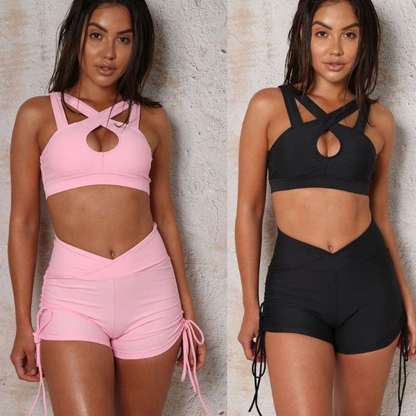 outfit tracksuit for women elastic waist 2 piece set summer sport sleeveless bandage tank band +short pants y620 women's tracksuits, Gray
outfit tracksuit for women elastic waist 2 piece set summer sport sleeveless bandage tank band +short pants y620 women's tracksuits, Gray