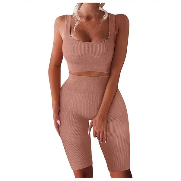 women's tracksuits seamless yoga set fitness sport suits gym clothing crop shirts high waist running leggings women ribbed tracksuit, Gray
women's tracksuits seamless yoga set fitness sport suits gym clothing crop shirts high waist running leggings women ribbed tracksuit, Gray