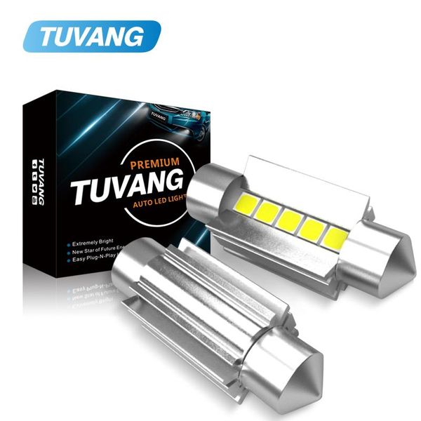 2x c5w c10w led festoon bulb 3030 cree chip canbus error 6000k 31/36/39/41mm dome map door license plate mirror light xenon emergency l
2x c5w c10w led festoon bulb 3030 cree chip canbus error 6000k 31/36/39/41mm dome map door license plate mirror light xenon emergency l