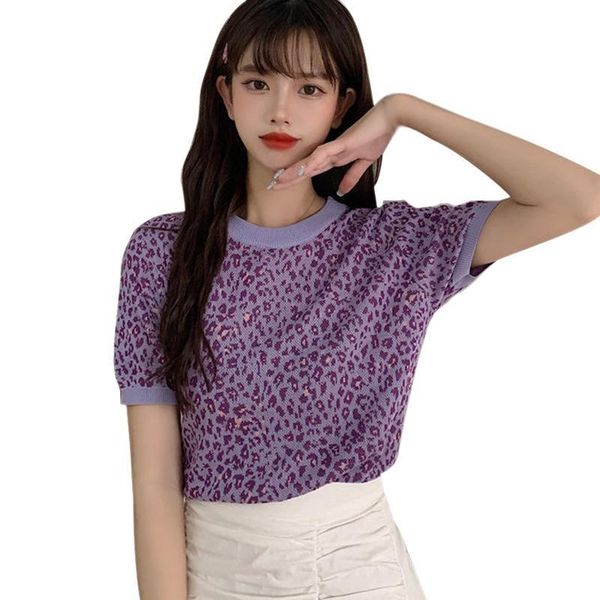 women's t-shirt women leopard print short-sleeved tshirt summer short sleeve korean style casual tee shirt 04 f7to, White
women's t-shirt women leopard print short-sleeved tshirt summer short sleeve korean style casual tee shirt 04 f7to, White