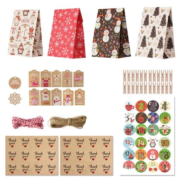 gift wrap 24 set christmas advent calendar bags diy countdown candy xmas tree cookie
gift wrap 24 set christmas advent calendar bags diy countdown candy xmas tree cookie