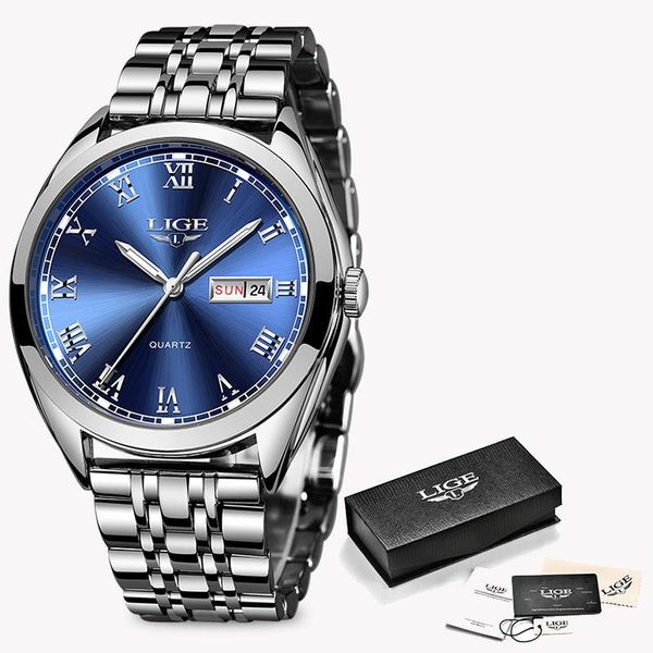 wristwatches lige fashion women watches ladies waterproof gold quartz watch stainless steel date clock montre femme, Slivery;brown
wristwatches lige fashion women watches ladies waterproof gold quartz watch stainless steel date clock montre femme, Slivery;brown