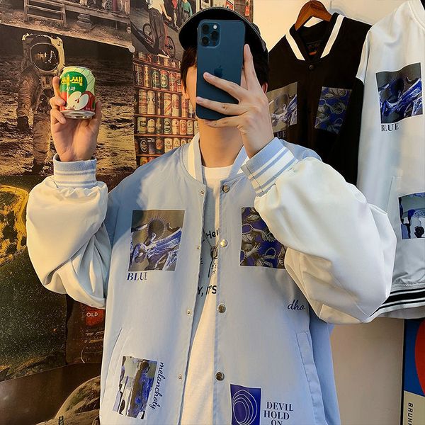 men's jackets privathinker - men's large baseball jacket, korean harajuku, hip-hop, street for men and women, autumn fashion, Black;brown
men's jackets privathinker - men's large baseball jacket, korean harajuku, hip-hop, street for men and women, autumn fashion, Black;brown