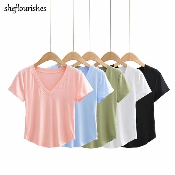 women's t-shirt summer v neck t shirts for women short sleeve tees basic casual shirt cotton solid woman tshirts white black green pin
women's t-shirt summer v neck t shirts for women short sleeve tees basic casual shirt cotton solid woman tshirts white black green pin
