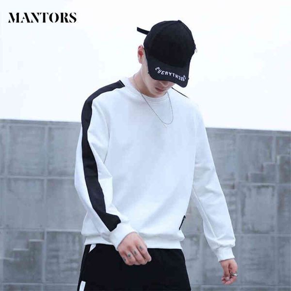 Men's Sweatshirt Hip Hop Brand Fashion Patchwork O-Neck Long SvTop Blouse Hoodie Male Black White Loose casual Sweatshirts
Men's Sweatshirt Hip Hop Brand Fashion Patchwork O-Neck Long SvTop Blouse Hoodie Male Black White Loose casual Sweatshirts