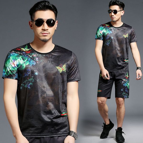 men's tracksuits taobaiye casual suit fashionable personality sleeve youth s t15001 / k5001, Gray
men's tracksuits taobaiye casual suit fashionable personality sleeve youth s t15001 / k5001, Gray