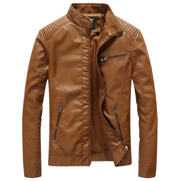 autumn selling fashion pu faux leather men good quality casual slim mens jacket coat 195-1, Black
autumn selling fashion pu faux leather men good quality casual slim mens jacket coat 195-1, Black
