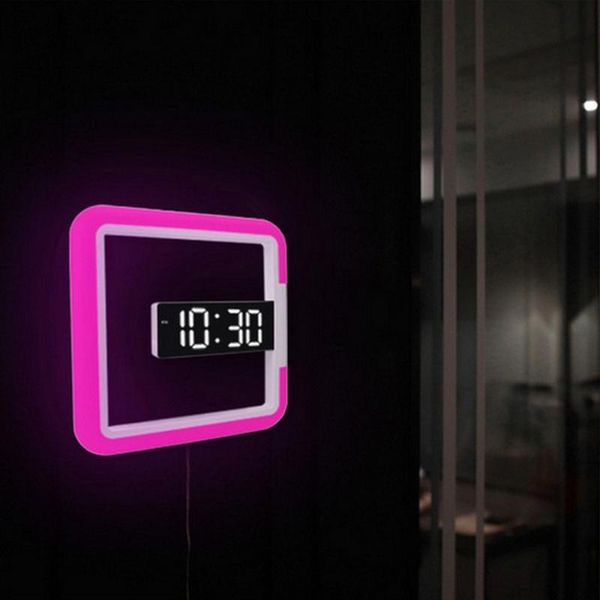 wall clocks creative led digital clock mirror hollow 7 colors nightlight for home living room decorations
wall clocks creative led digital clock mirror hollow 7 colors nightlight for home living room decorations