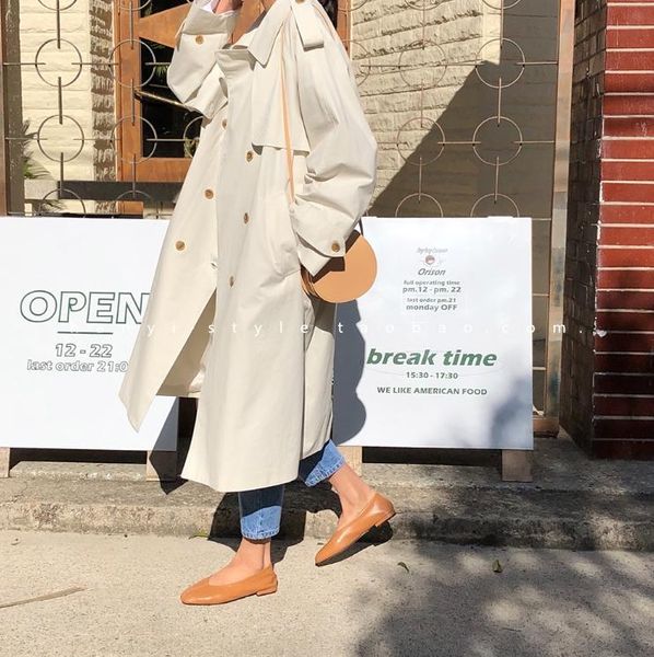 women's trench coats 2021 korean spring turn-down collar chic women coat double breasted solid color oversize elegant female windbreake, Tan;black
women's trench coats 2021 korean spring turn-down collar chic women coat double breasted solid color oversize elegant female windbreake, Tan;black