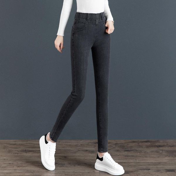women's jeans #3069 autumn winter skinny for women plus size high waist slim denim pencil pants girls cotton elastic long trousers sexy, Blue
women's jeans #3069 autumn winter skinny for women plus size high waist slim denim pencil pants girls cotton elastic long trousers sexy, Blue