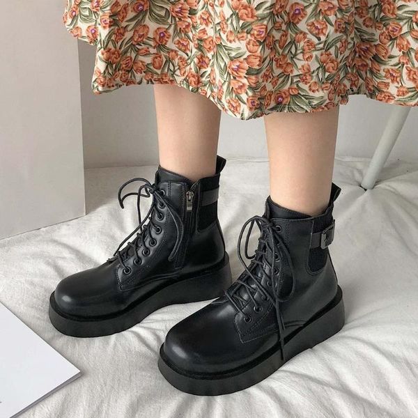 lapolaka 2021 design motorcycle boots women shoes buckle zipper platform comfortable ins dropship ankle bootie ladies 4jx5, Black
lapolaka 2021 design motorcycle boots women shoes buckle zipper platform comfortable ins dropship ankle bootie ladies 4jx5, Black