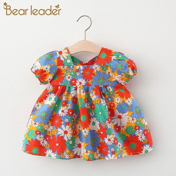 girl's dresses bear leade girls baby flowers pattern toddler fashion floral costumes infant girl summer clothing born casual suits, Red;yellow 
girl's dresses bear leade girls baby flowers pattern toddler fashion floral costumes infant girl summer clothing born casual suits, Red;yellow