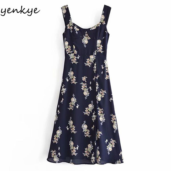 summer women vintage floral print slits dress female v neck a-line midi tank chiffon prairie chic holiday robe 210430, Black;gray
summer women vintage floral print slits dress female v neck a-line midi tank chiffon prairie chic holiday robe 210430, Black;gray