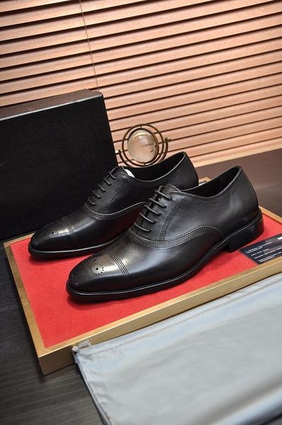 men formal genuine leather office party wedding dress shoes brand designer casual flats size 38-45, Black
men formal genuine leather office party wedding dress shoes brand designer casual flats size 38-45, Black