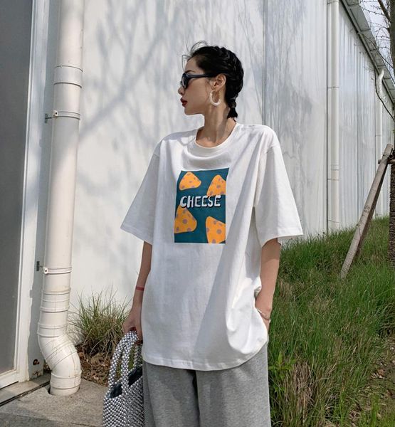 2021summer korean version loose white all-match age reduction underwear disappeared short sleeve women's t-shirt coat
2021summer korean version loose white all-match age reduction underwear disappeared short sleeve women's t-shirt coat