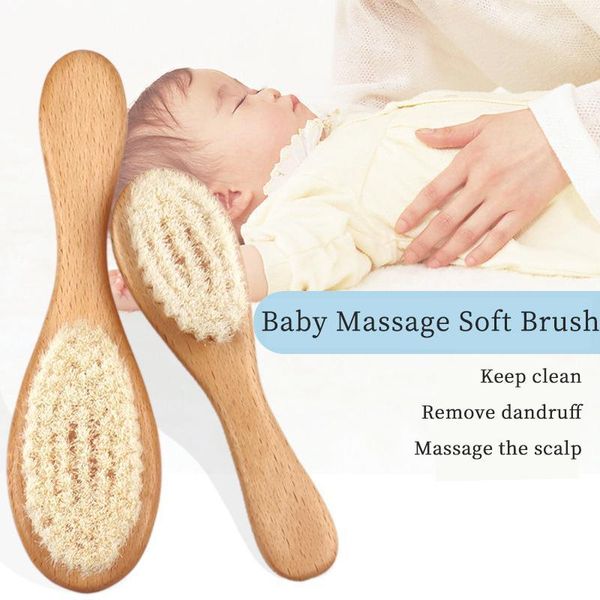 pure natural baby care wool brush head massager hair with handle cleaning tools brushes1, Silver
pure natural baby care wool brush head massager hair with handle cleaning tools brushes1, Silver