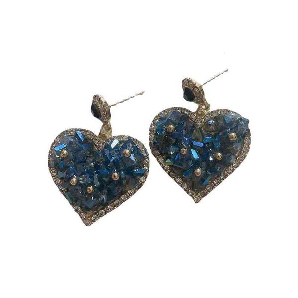 korean blue love earrings long color love shaped diamond earrings shining ins style, Golden
korean blue love earrings long color love shaped diamond earrings shining ins style, Golden