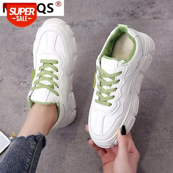 2021 women's solid color lace-up sneakers fashion shoes autumn comfortable warm casual white thick-soled dad #kt6u
2021 women's solid color lace-up sneakers fashion shoes autumn comfortable warm casual white thick-soled dad #kt6u