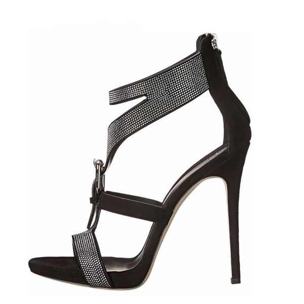 vrouwen peep toe strass sandalen plus size 43 hoge hakken zwart wit crystal zomer pole dans pompen sandals, Black
vrouwen peep toe strass sandalen plus size 43 hoge hakken zwart wit crystal zomer pole dans pompen sandals, Black
