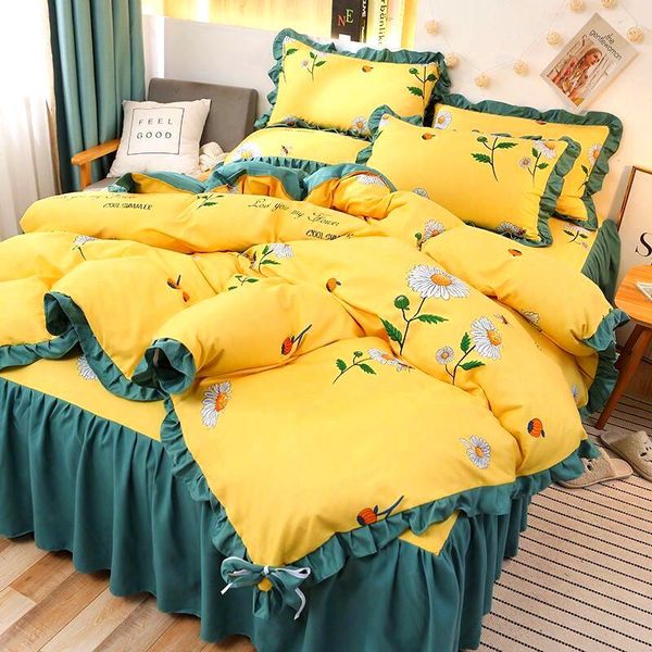 bedding sets lace princess kids girls set duvet cover bed sheet pillow cases /king size gifts for daughters 2021 style
bedding sets lace princess kids girls set duvet cover bed sheet pillow cases /king size gifts for daughters 2021 style