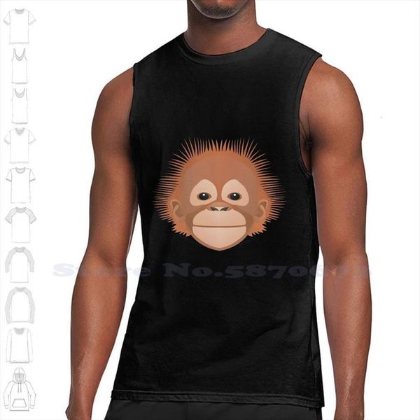 baby orangutan face summer funny tank sleeveless vest for men women animals red hair smiles cute, White;black
baby orangutan face summer funny tank sleeveless vest for men women animals red hair smiles cute, White;black