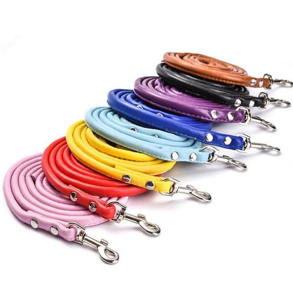 dog collars & leashes pet leash fashion multicolor environmental protection natural pu round rope small and medium-sized chain supplies
dog collars & leashes pet leash fashion multicolor environmental protection natural pu round rope small and medium-sized chain supplies