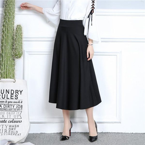 skirts women spring summer elegant slim elastic high waist a-line skirt ol lady office work wear pleated black
skirts women spring summer elegant slim elastic high waist a-line skirt ol lady office work wear pleated black