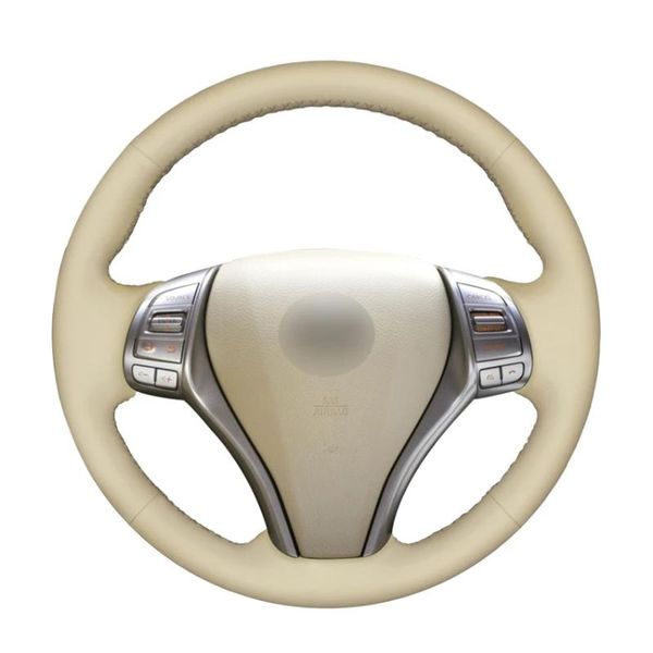 steering wheel covers beige artificial leather handsewing no-slip car cover for teana altima x-trail qashqai tiida pulsar navara
steering wheel covers beige artificial leather handsewing no-slip car cover for teana altima x-trail qashqai tiida pulsar navara