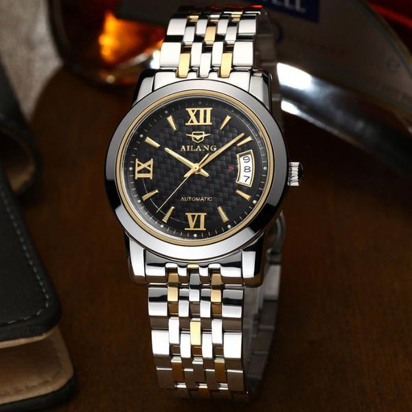 businessmen fashion full steel clock auto mechanical men calendar dress watches original ailang relojes 30m waterproof nw3313 wristwatches, Slivery;brown
businessmen fashion full steel clock auto mechanical men calendar dress watches original ailang relojes 30m waterproof nw3313 wristwatches, Slivery;brown