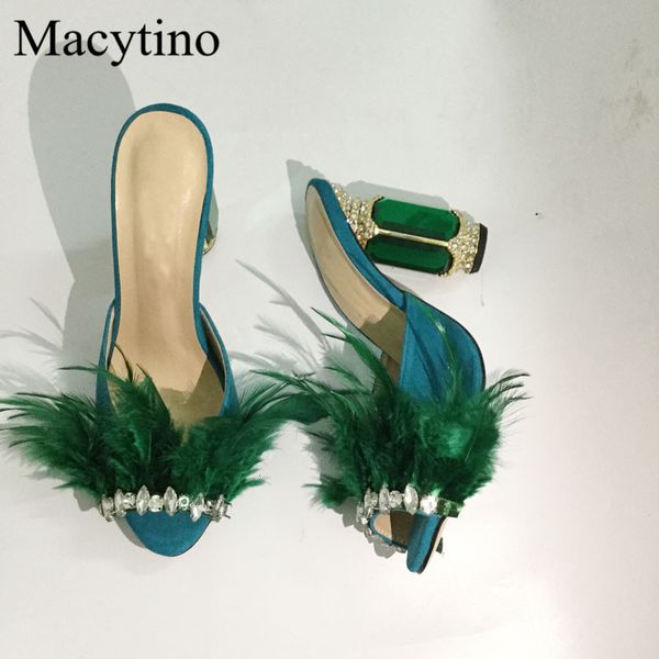 slippers fashion high heel suede leather green shoes customized plus size formal women mules mxyr, Black
slippers fashion high heel suede leather green shoes customized plus size formal women mules mxyr, Black
