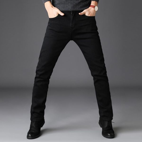 men's jeans classic advanced stretch black 2021 style business fashion denim slim fit jean trousers male brand pants, Blue
men's jeans classic advanced stretch black 2021 style business fashion denim slim fit jean trousers male brand pants, Blue