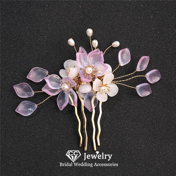 hair clips & barrettes romantic forks wedding accessories for women bridesmaids headdress engagement jewelry flower shape purple hairpins, Golden;silver
hair clips & barrettes romantic forks wedding accessories for women bridesmaids headdress engagement jewelry flower shape purple hairpins, Golden;silver
